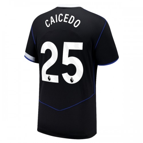 Officiële Voetbalshirt Chelsea Caicedo 25 Derde 2025-26 - Heren Officiële Voetbalshirt Chelsea Caicedo 25 Derde 2025-26 - Heren